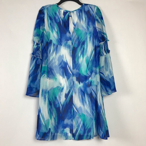 Calvin Klein Brush Stroke Print Long Sleeve - Picture 4 of 12